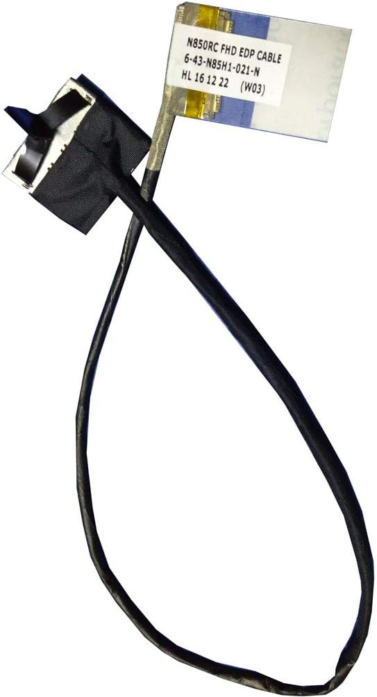 Laptop LCD Cable For CLEVO N850HJ N850RC 6-43-N85H1-021-N 6-43-N85H1-020-1N 6-43-N85H1-020-2S FHD EDP New Original