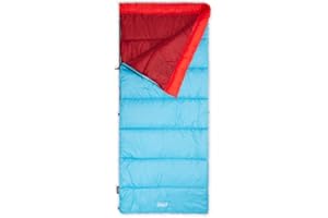 Coleman Flatlands 30/40/50°F Sleeping Bag, Made from 100% Recycled Material, Big & Tall Options, Cool-Weather Sleeping Bag for Camping, Sleepovers, Guests & More