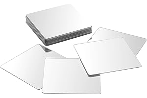 Aiyorse 20Pcs Mini Square Mirrors, 2 x 2 Inch Adhesive Small Mirrors for Crafts, Acrylic Mirror Wall Stickers for Wall and Table Decor, DIY Home Projects, Decorations, Arts and Crafts Supplies