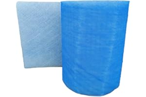 Hiton Paint Booth Exhaust Filter Roll, 30"x 100 ft, Spray Booth Filter, Fiberglass Paint Arrestor(18 Gram)