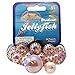 Mega Marbles 3 Pack - Jellyfish, Sea Turtle, & Seahorse Game Nets - Includes 1 Shooter Marble & 24 Player Marbles Per Net