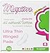 Ultra Thin Cotton Feminine Pads by Maxim (Super, 3 Pack): 100% Cotton Winged Menstrual Pads for Sensitive Skin - Chlorine Free, Chemical Free