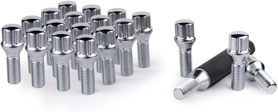 GORILLAGorilla Automotive 17015SD-20 Small Diameter Chrome 5 Lug Kit (12mm x 1.50 Thread Size) - Pack Of 20