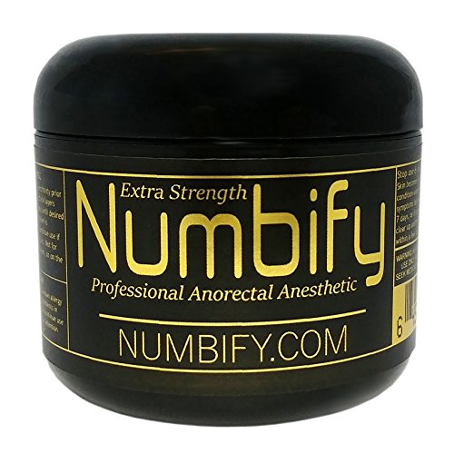 Numb-ify Numbing Gel 5% Lidocaine Extra Strength Anesthetic - Numb-ify's Strongest/Best Pain Relief & Numbing Gel (4 Oz)