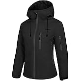 GEMYSE Women's Ski Jacket Warm Winter Snow Coat Waterproof Mountain Windbreaker Jacket for Snowboarding Hiking
