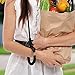 EEZ-Y Reverse Umbrella - Large, Inverted Umbrellas for Rain w/C-Shaped Non-Rust Handle for Men & Women, Windproof & Water Resistant - Orange