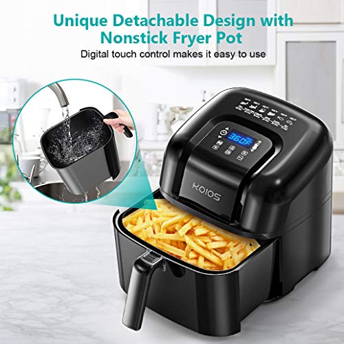 KOIOS Air Fryer, Electric Hot Airfryers Oven / XXL 7.8 QT Large Air