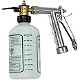 Rocky Mountain Goods Hose Sprayer Attachment with 16oz Bottle - for Spraying Fertilizer, Soap, Pesticide, Chemical, Insecticide - Dilution Mix Adjuster - Nozzle Angle Adjustment for Trees/Garden