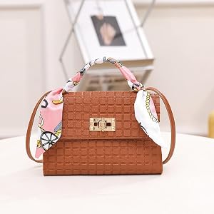 Women Satchel Purses and Handbags Small Crossbody Handbags Top Handle Wallet Shoulder Bag Handbag Removable Shoulder Strap