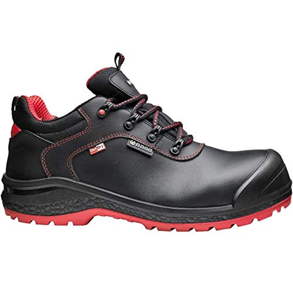 Base Protection B0894 OREN S3 Low Safety Shoe Black/Red, 43