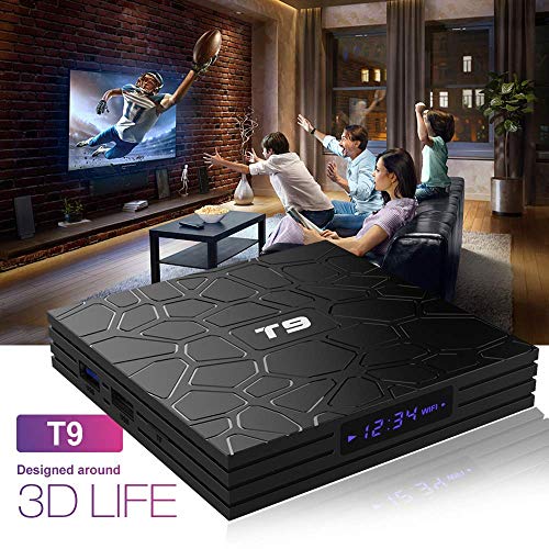 EASYTONE Android 8.1 Box 4GB RAM 64GB ROM,Quad Core/ 64 Bits/ BT4.1/ H.265/ 3D UHD 4K Smart Box,Support 2.4G/5G Dual Wifi/100M LAN 2018 New Android Boxes with Wireless Backlit Keyboard… - Thumbnail 5