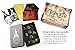 Forged Dice Co. Metal Polyhedral Dice (Set of 10 Polyhedral (Extra D6s) w/Tin, Thieves Gold Set of 10 Polyhedral (Extra D6s) w/Tin)