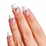 NFL Miami Dolphins 4-Pack Temporary Nail Tattoos