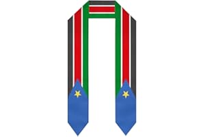 Tanzania Tanzanian America Flag Graduation Stole Scarf Shawl Sash for Men Women