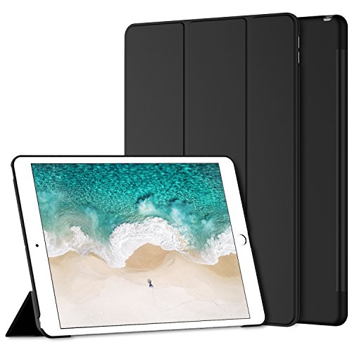 iPad Pro 10.5 Case, JETech Case Cover for Apple iPad Pro 10.5 Inch 2017 Model with Auto Sleep/Wake (Black)