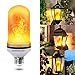 CPPSLEE Led Flame Effect Light Bulb, 4 Modes Flame Lights Bulbs, E26 Base Fire Light Bulbs with Gravity Sensor, Valentine Decorations Flickering Light Bulb for Indoor and Outdoor