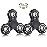 [2 Pack] Besource Anti Anxiety 360 Hand Spinner Prime Best Finger Spinners EDC Stress Relief ADHD Boredom Toy for Kids, Adults