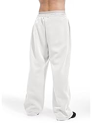ZUGJAM Men's Baggy Sweatpants Wide Leg Lounge Sweat