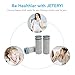 JETERY 3 Pack Replacement Water Filters for Brita Standard Pitchers and Dispensers, Water Filtration Pitcher Replacement Cartridge, BPA Free