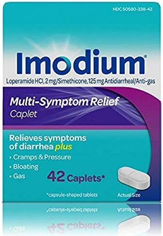 Imodium Multi-Symptom Anti Diarrheal Caplets - 42ct White
