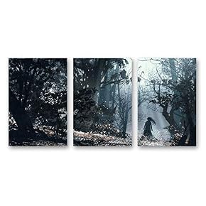 Abstract Dream Place Landscape Painting Artwork for Home...