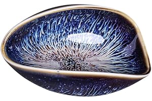 Alipis Ceramic Tea Scoop Porcelain Tea Lotus Shovel for Loose Gongfu Ceremony Accessories 4.41X2.60X1.77 Inch