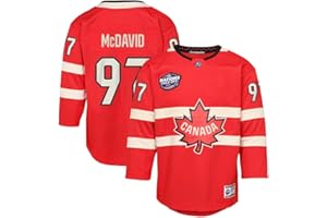 TSV Youth Canada Red 2025 4 Nations Face-Off Premier Jersey - Connor McDavid