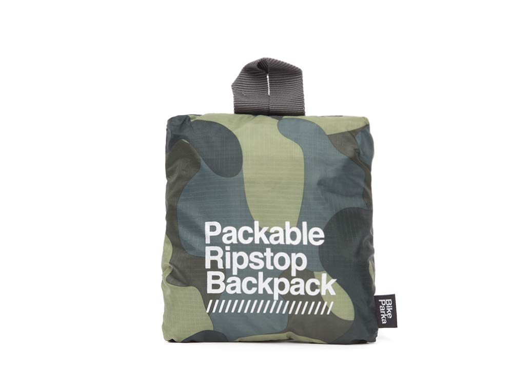 BikeParka Packable Ripstop Backpack (Camo)