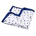 Starry Sky Muslin Stroller Blanket - Silky Soft and Breathable Summer Blanket for Toddler - Oversized 47