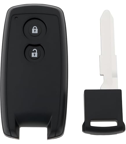 KeyMaster Smart Remote Key Shell/Fob For Suzuki Grand Vitara, SX4, XL7 (2007-2013) – KBRTS005, 3B, Black