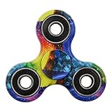 A8 POWER Coloful EDC Tri Fidget Spinner Toy Anxiety and Stress Relief Hand Spinner toy for Adult Children