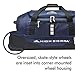 High Sierra Pathway 28-Inch Wheeled Drop-Bottom Duffel - Extra-large Rolling Duffel Bag with Wheels - Men's Wheeled Duffel Bag with Retractable Handle