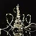 Christmas Tree, Holiday Xmas Tree with Metal-Operated on 3.3 Feet Silver Wire, Warm White