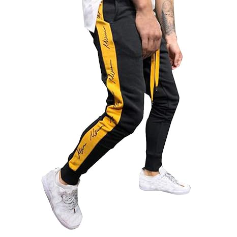 Jaminy Herren Jogging-Hose Pants Slim Fit Sweatpants Herren Sweatpants Jogginghose Sporthose S-2XL