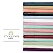 Cosy House Collection Queen Size Sheet Set - 6 Piece - Queen Sheets - Elegant Patterns - Silky Soft - Deep Pocket Queen Bedding - Stain, Fade & Wrinkle Resistant - Light Blue - Dots