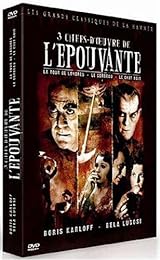 3 Chefs-D'oeuvres De L'épouvante - Coffret - La Tour De Londres + Le Corbeau + Le Chat Noir