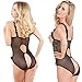 Women Sexy Passion Lingerie Open Cup Crotchless Lace Nightie Backless Babydoll Bodysuit Dress