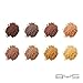 BYS Eyeshadow Makeup Palette 8 Shades - Metallic Browns