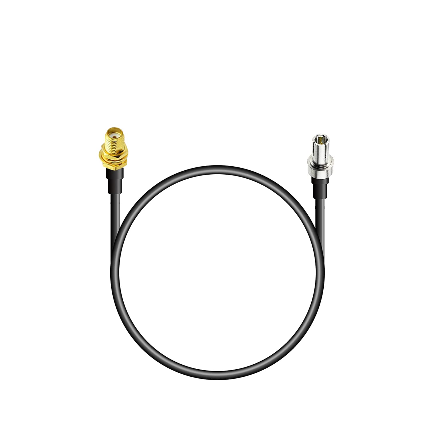 4G SMA Cable SMA jack bulkhead to TS9 plug straight 4G Antenna Router Extension cable 30cm 11.8inch RG174 for Hsdpa Huawei 2G 3G 4G LTE external antenna 4G USB Dongle Modem Hotspot UMTS Mobile