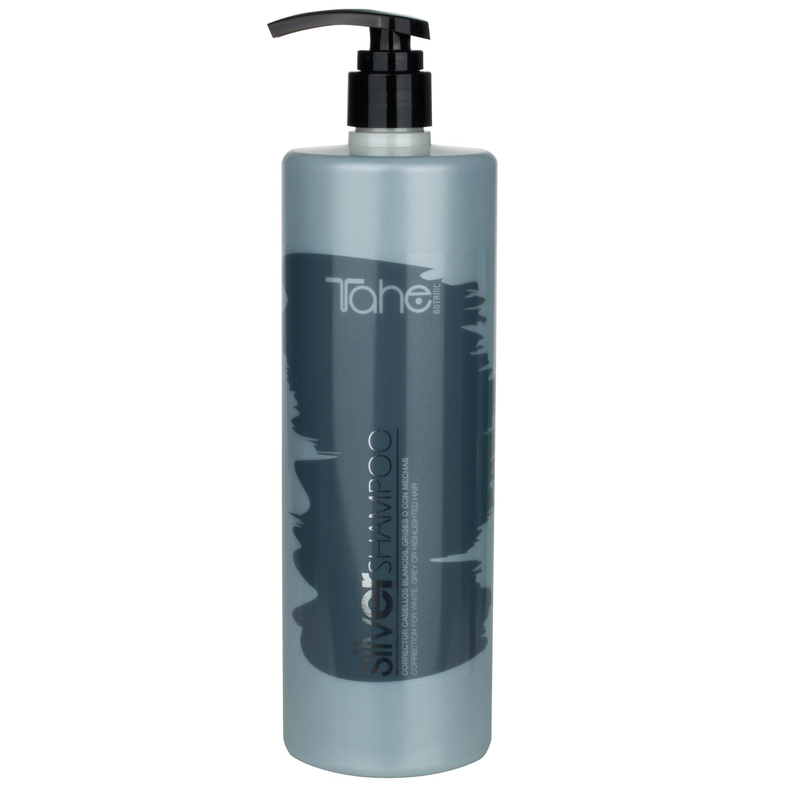 Tahe Silver Botanic Anti Yellow Tint Shampoo for White, Grey or Highlighted Hair 1000ml