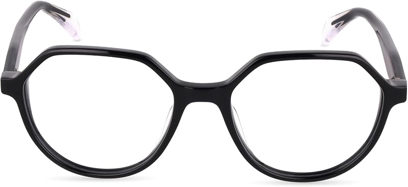 Brille mit Sehstärke für Damen Geometrisch Schwarz VTOB56