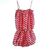 ANDI ROSE Infant Toddler Girls Sleeveless Bowknot Outfit Romper