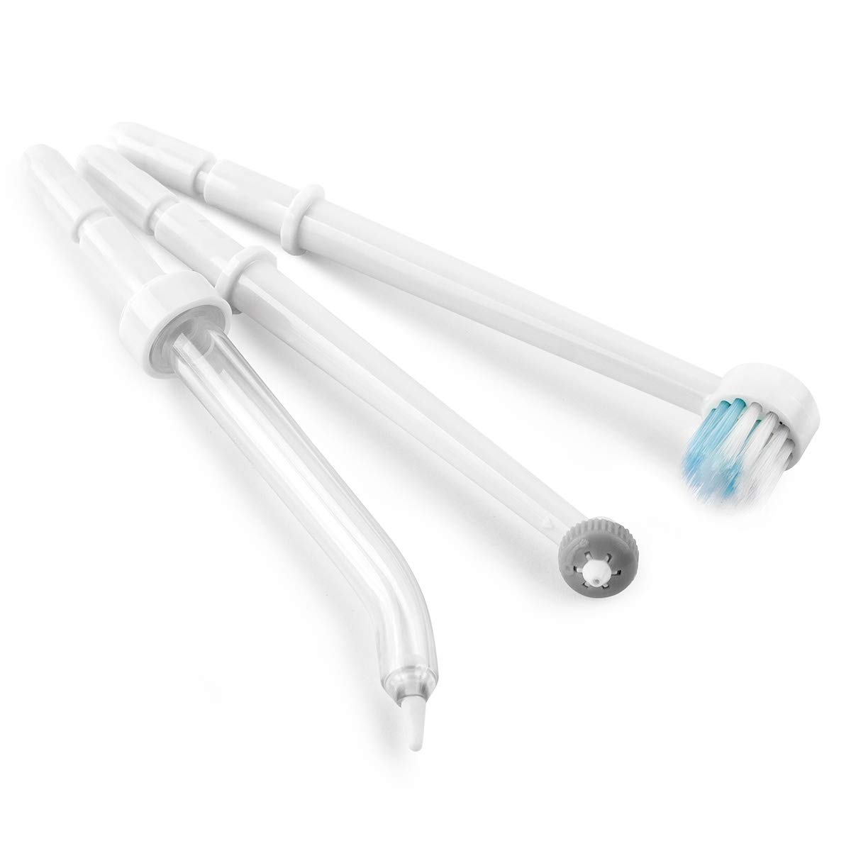 Water Flosser Tips (8 pcs Combo Kit) Includes Classic Tip, Pocket Tip, Tongue Cleaner, Orthodontic Tip, High Pressure Tip, Mist Tip, Brush Tip : Beauty