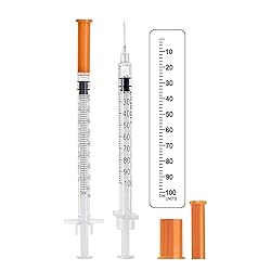 U-100 1cc Lab Syringes with Needle 29 Gauge 1/2