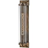 Hinkley Pearson One Light Large Outdoor Wall Mount Lantern, Burnished Bronze
