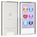 Insten Soft TPU Rubber Skin Case Cover Compatible with Apple iPod Nano 7th Generation 7 Gen, Frost Clear White primary