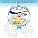 Anti-Snoring Solution Snore Stopper Devices - 4 Sizes Nose Vents for Healthy Sleep - Intra-Nasal Dilators for Breathing Aid - Multi-Symptom Relief for Cold, Allergy, Pregnancy, Air Travel Congestion