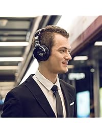 COWIN E7   Auriculares inalámbricos Bluetooth (reacondicionados con certificado), Negro, Continúa