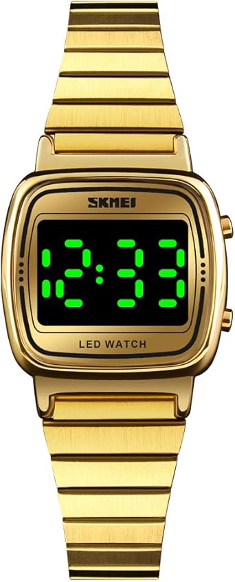 TONSHEN Fashion Mujer Relojes Toque LED Electrónica Luz Acero ...