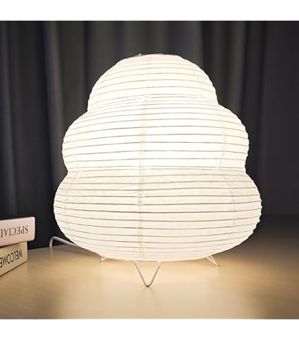 Lampe De Table Akari 22N Isamu Noguchi - Lanterne Washi Papier Japonais - Occasion Non Utilisée